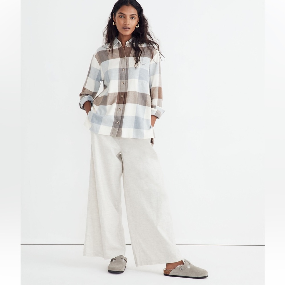 Madewells Flannel Hartfield Shirt in Buffalo Check NG884